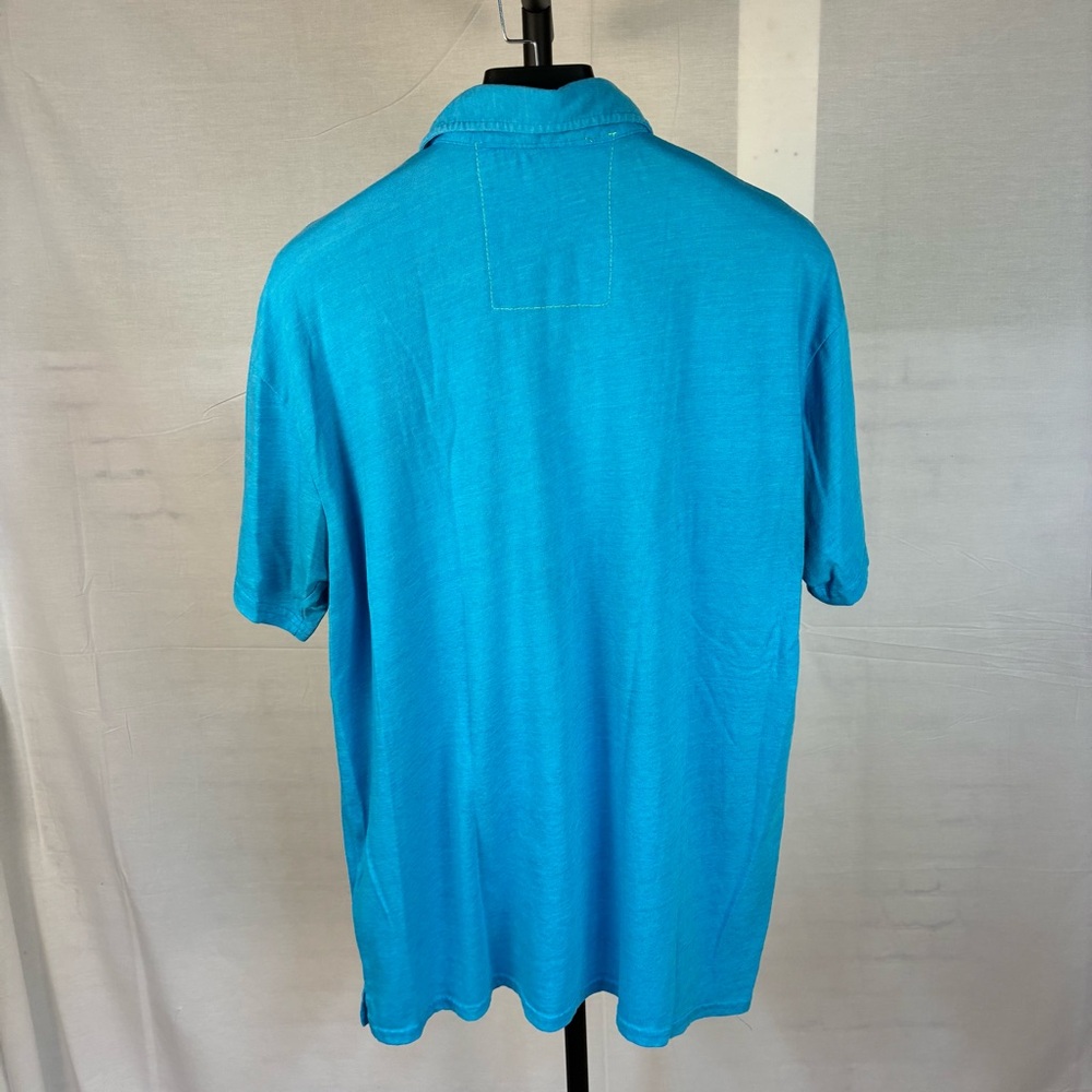 Aviator Nation Short-Sleeve Polo in Ocean XL - Picture 6 of 11